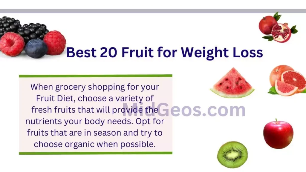 best fruit for weight loss