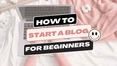 how to start a blog for beginners