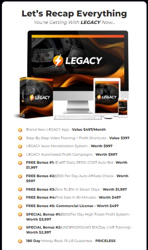 legacy review price