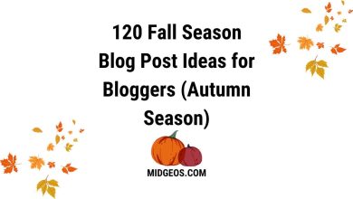 Fall Season Blog Post Ideas for Bloggers