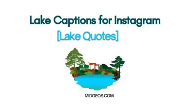 Lake Captions for Instagram