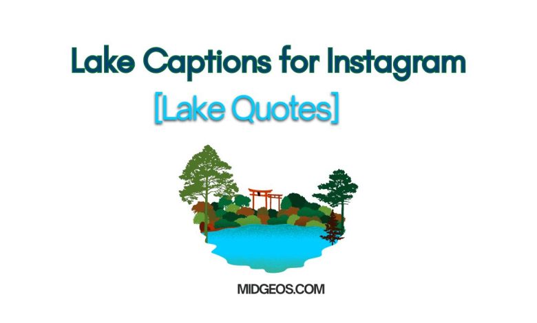 Lake Captions for Instagram