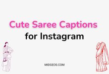 110 Perfect Saree Captions for Instagram