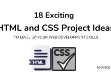 18 Exciting HTML and CSS Project Ideas to Level Up Your Web Development Skills (1)