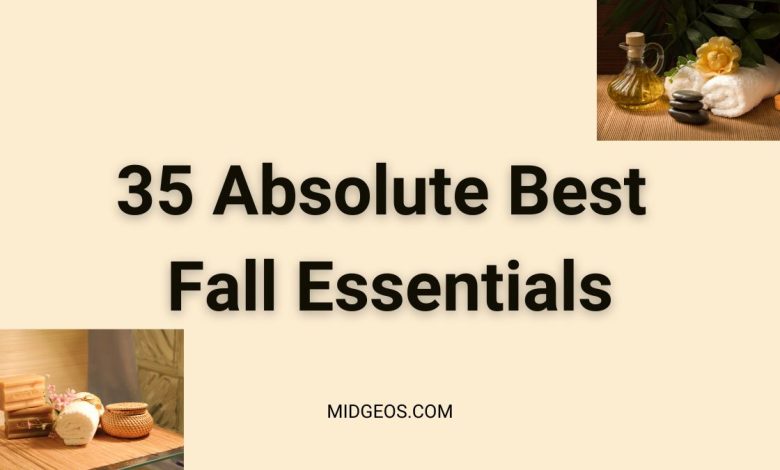 35 Absolute Best Fall Essentials for 2024