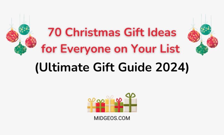 70 Best Christmas Gift Ideas for Everyone on Your List (Ultimate Gift Guide 2025) 1 Christmas Gift Ideas for Everyone on Your List