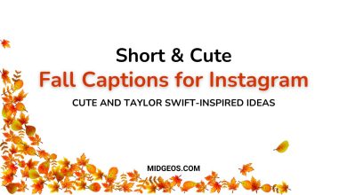 Fall Captions for Instagram