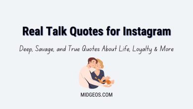 Real Talk Quotes for Instagram