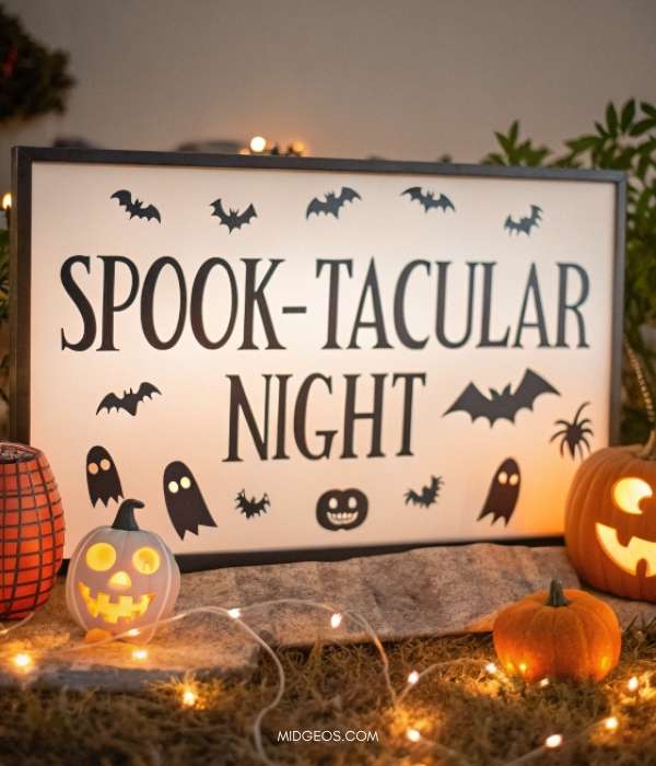 165 Halloween Captions for Instagram: Spooky, Funny, and Cute Ideas to Level Up Your Posts 5 Spook tacular night