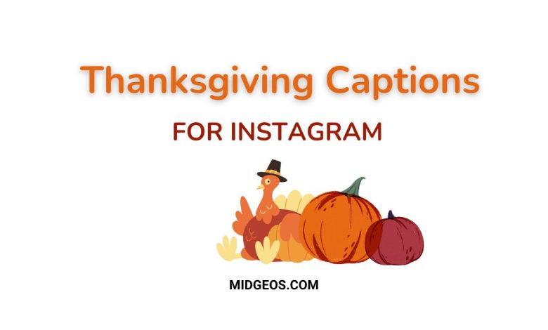 Thanksgiving captions for instagram