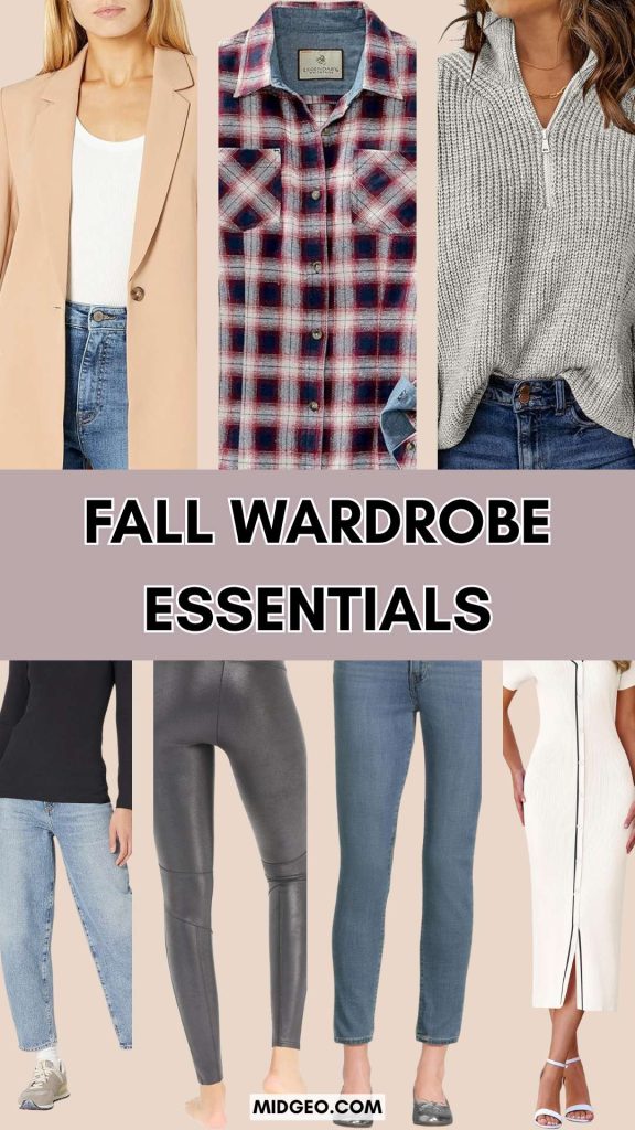 fall wardrobe essentials