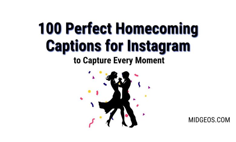 100 Perfect Homecoming Captions for Instagram to Capture Every Moment