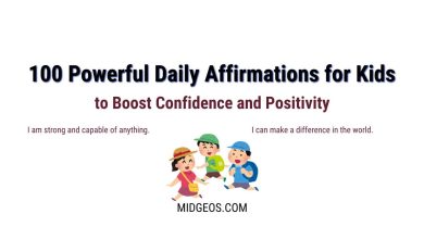 100 Powerful Daily Affirmations for Kids to Boost Confidence and Positivity