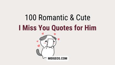 100 Romantic & Cute I Miss You Quotes for Him