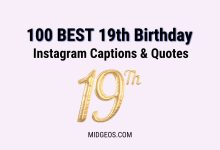 100 best 19th Birthday Instagram Captions