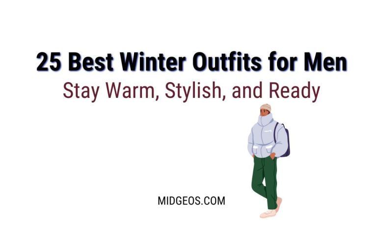 25 Best Winter Outfits for men Stay Stylish and Warm