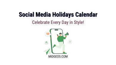 Social Media Holidays Calendar