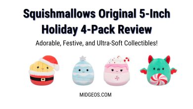 Squishmallows Original 5 Inch Holiday 4 Pack Review