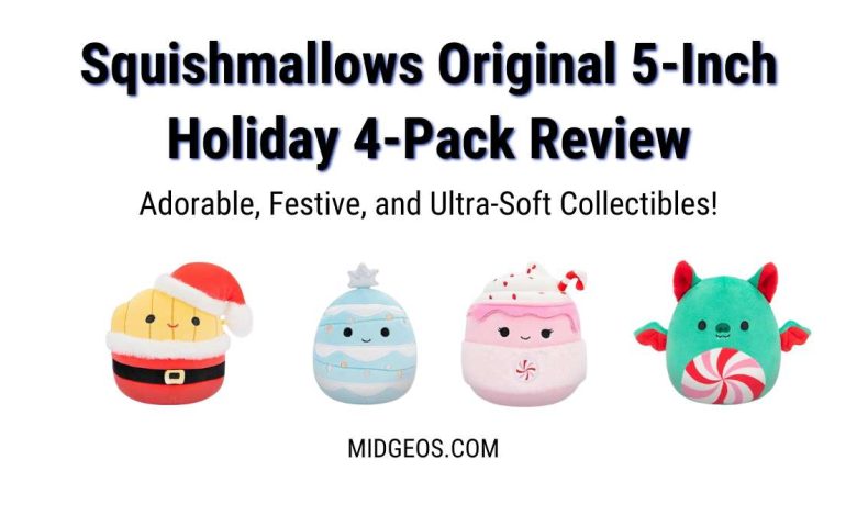 Squishmallows Original 5 Inch Holiday 4 Pack Review