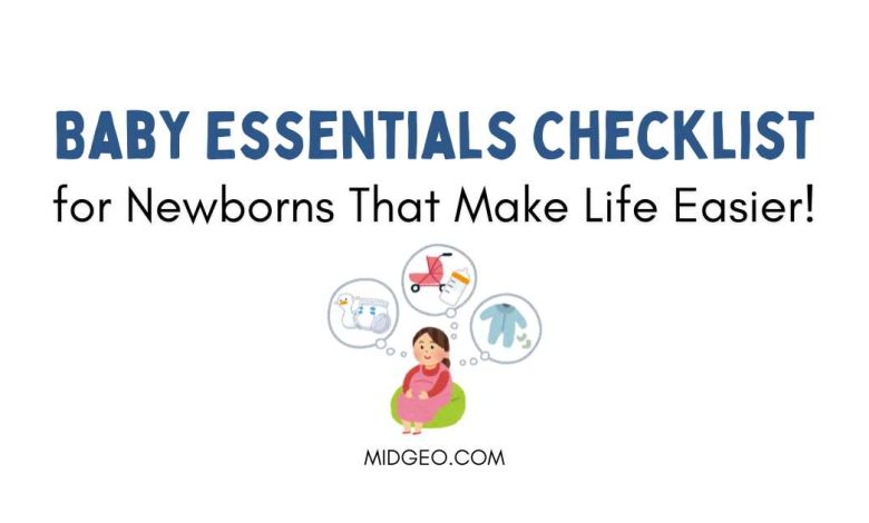 baby essentials checklist