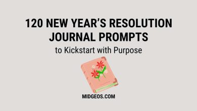 120 New Years Resolution Journal Prompts