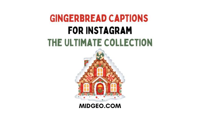 145 Gingerbread Captions for Instagram