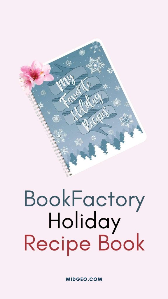 BookFactory Holiday Recipe Book