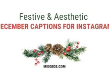 December Captions for Instagram