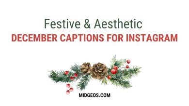 December Captions for Instagram