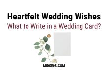 What to Write in a Wedding Card