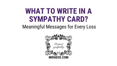 What to write in a sympathy card