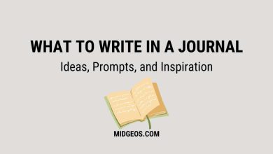 what to write in a journal