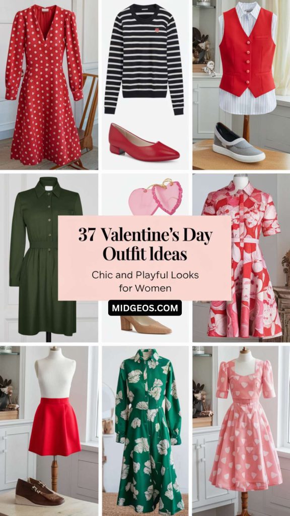 37 Valentine’s Day Outfit Ideas: Chic and Playful Looks for Women 4 valentines day outfit