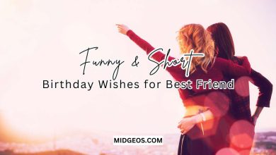 Funny & Short Birthday Wishes for Your Best Friend