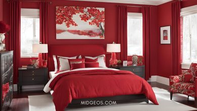 21 Cherry Red Bedroom Ideas for A Bold Look