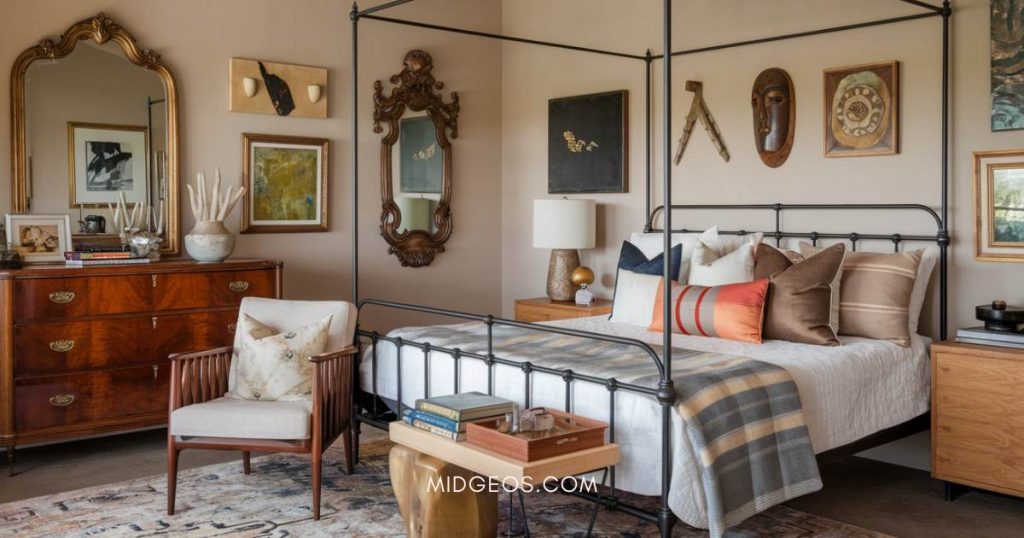 21 Eclectic Bedroom Ideas for a Stylish & Unique Retreat 2 21 Eclectic Bedroom Ideas
