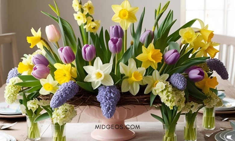 Beautiful Easter Flower Arrangements Ideas