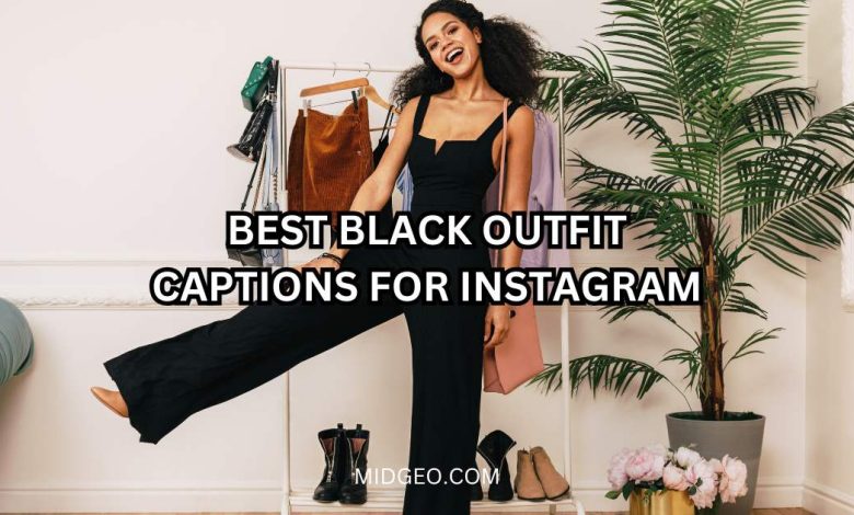 130 Best Black Outfit Captions for Instagram: Stylish & Fun 1 Best Black Outfit Captions for Instagram