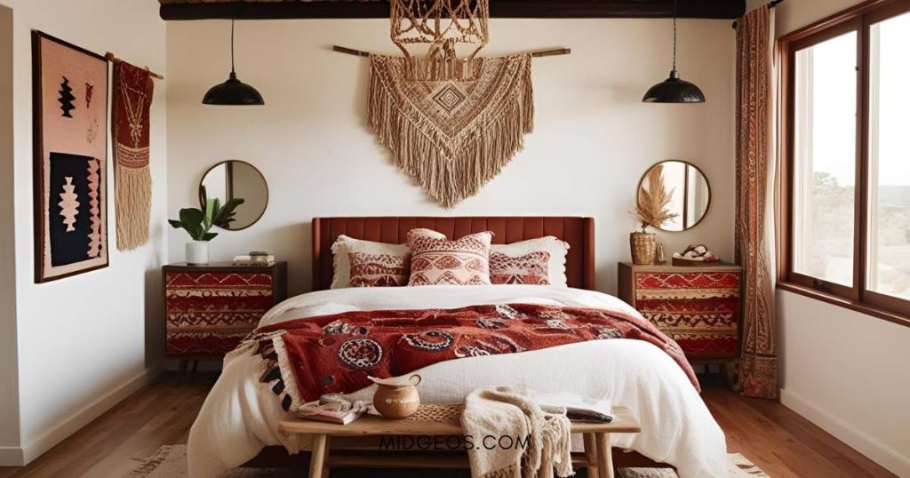 25 Boho Bedroom Ideas for a Cozy, Free-Spirited Retreat 2 Boho Bedroom Ideas for a Cozy