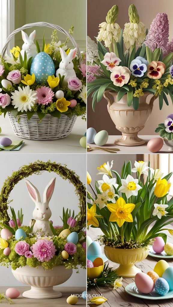 Creative Easter Flower Arrangement Ideas