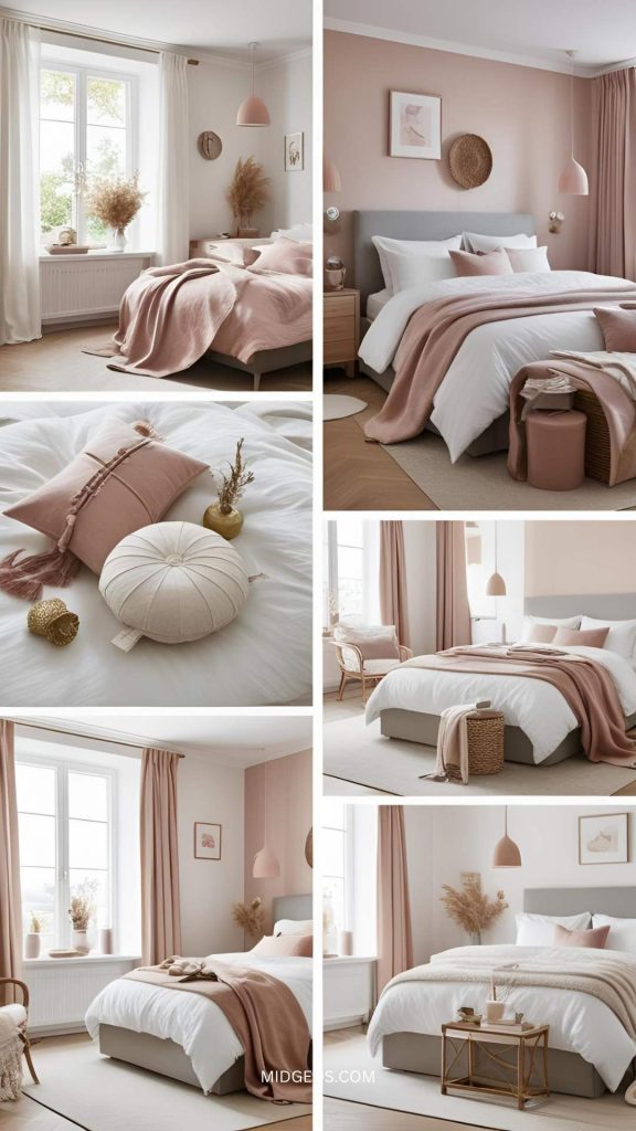 17 Stylish Scandinavian Bedroom Ideas for a Cozy Retreat 6 Female Scandinavian Bedroom Touches