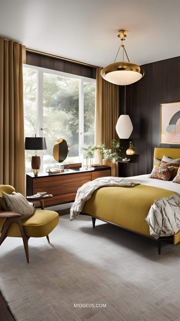 27 Mid Century Modern Bedroom Ideas for Timeless Elegance 4 Luxury Mid Century Modern BedroomLuxury Mid Century Modern Bedroom