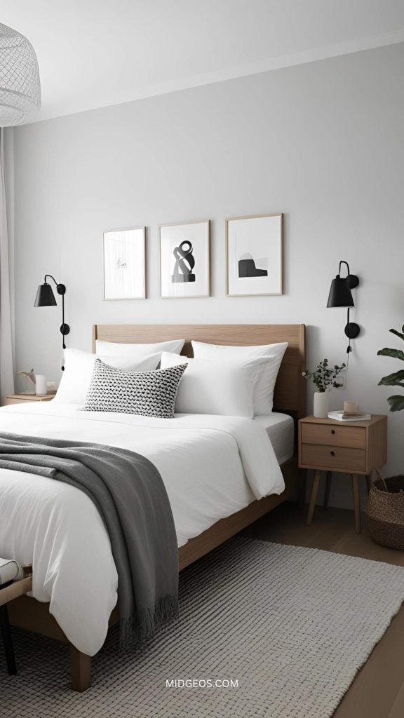 17 Stylish Scandinavian Bedroom Ideas for a Cozy Retreat 3 Minimalist Scandinavian Bedroom