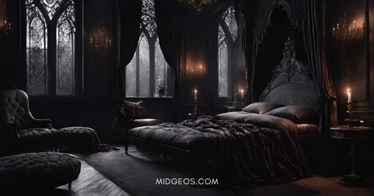 13 Romantic Gothic Bedroom Ideas For A Dark & Dreamy Retreat