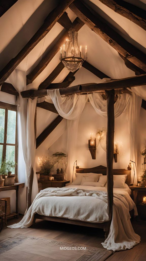 27 Farmhouse Bedroom Ideas for a Cozy & Stylish Retreat 6 Romantic cozy farmhouse bedroom images