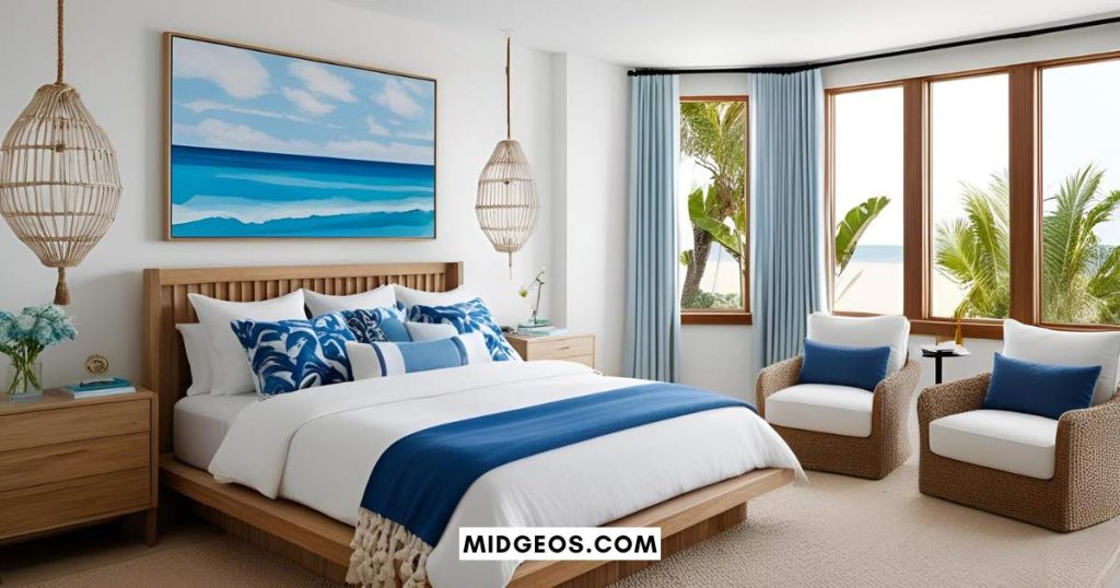 17 Beach Bedroom Ideas: Coastal, Modern & Aesthetic Styles 2 17 beach bedroom ideas for a coastal retreat