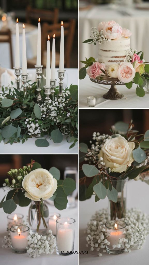 60 Stunning Wedding Centerpieces Ideas for Every Theme 3 classic elegance wedding centerpieces