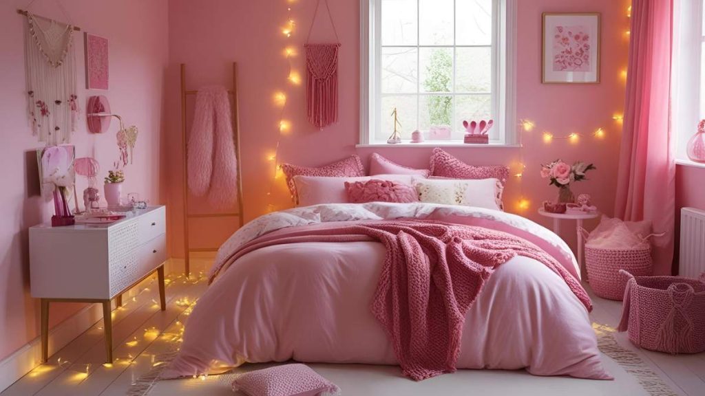 25 Dreamy Pink Bedroom Ideas for a Stylish & Cozy Space 3 girly & chic pink room ideas