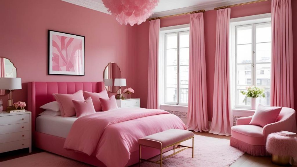 25 Dreamy Pink Bedroom Ideas for a Stylish & Cozy Space 2 soft & elegant pink bedroom ideas