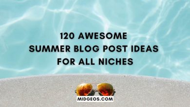 summer blog post ideas for all niches